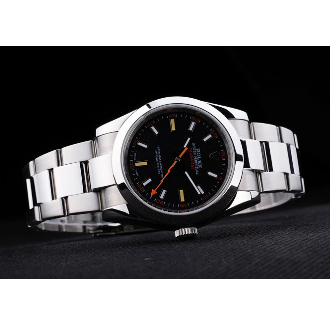 Rolex aaa copy 4911 Rolex Milgauss Replica Watch 0710
